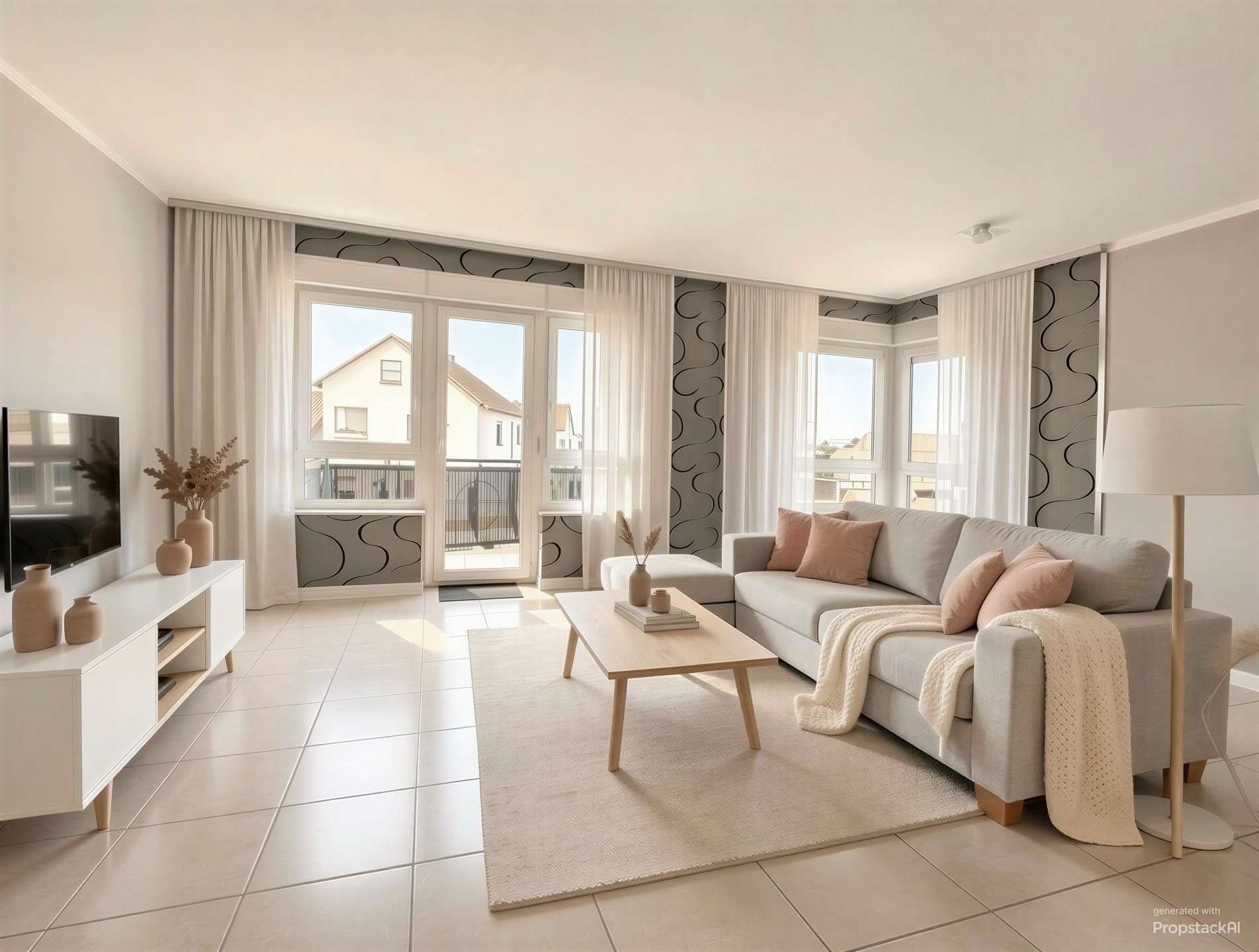 Helle Wohnung mit fußläufig guter Anbindung, West-Balkon und Tiefgaragenstellplatz