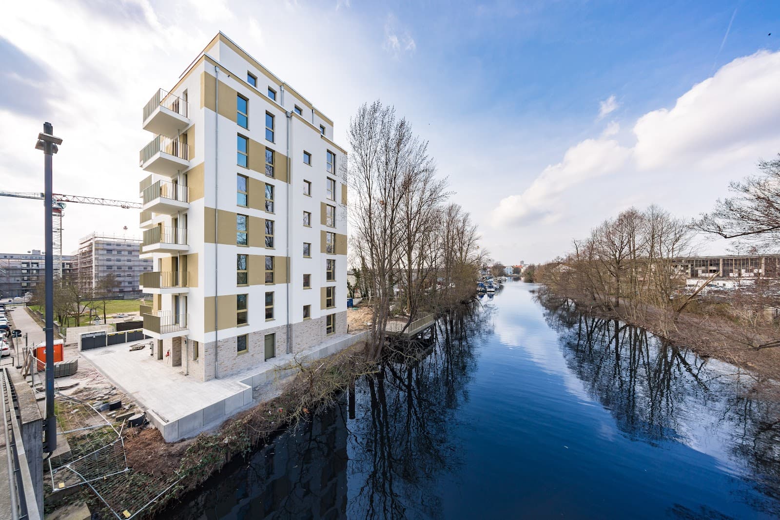Neubauwohnung am Maselakekanal