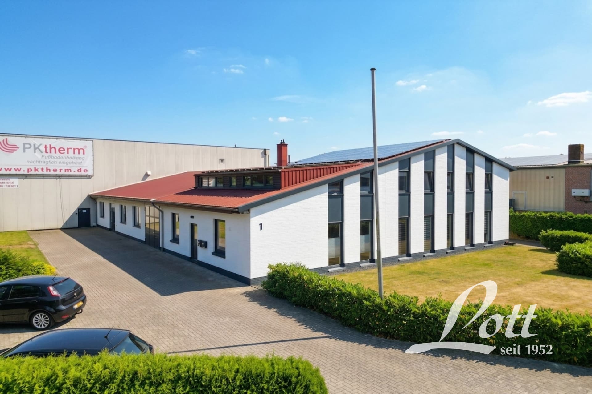 +++ Hallen- und Büroflächen mit vielseitigen Nutzungsmöglichkeiten im Gewerbegebiet in Bollingen +++