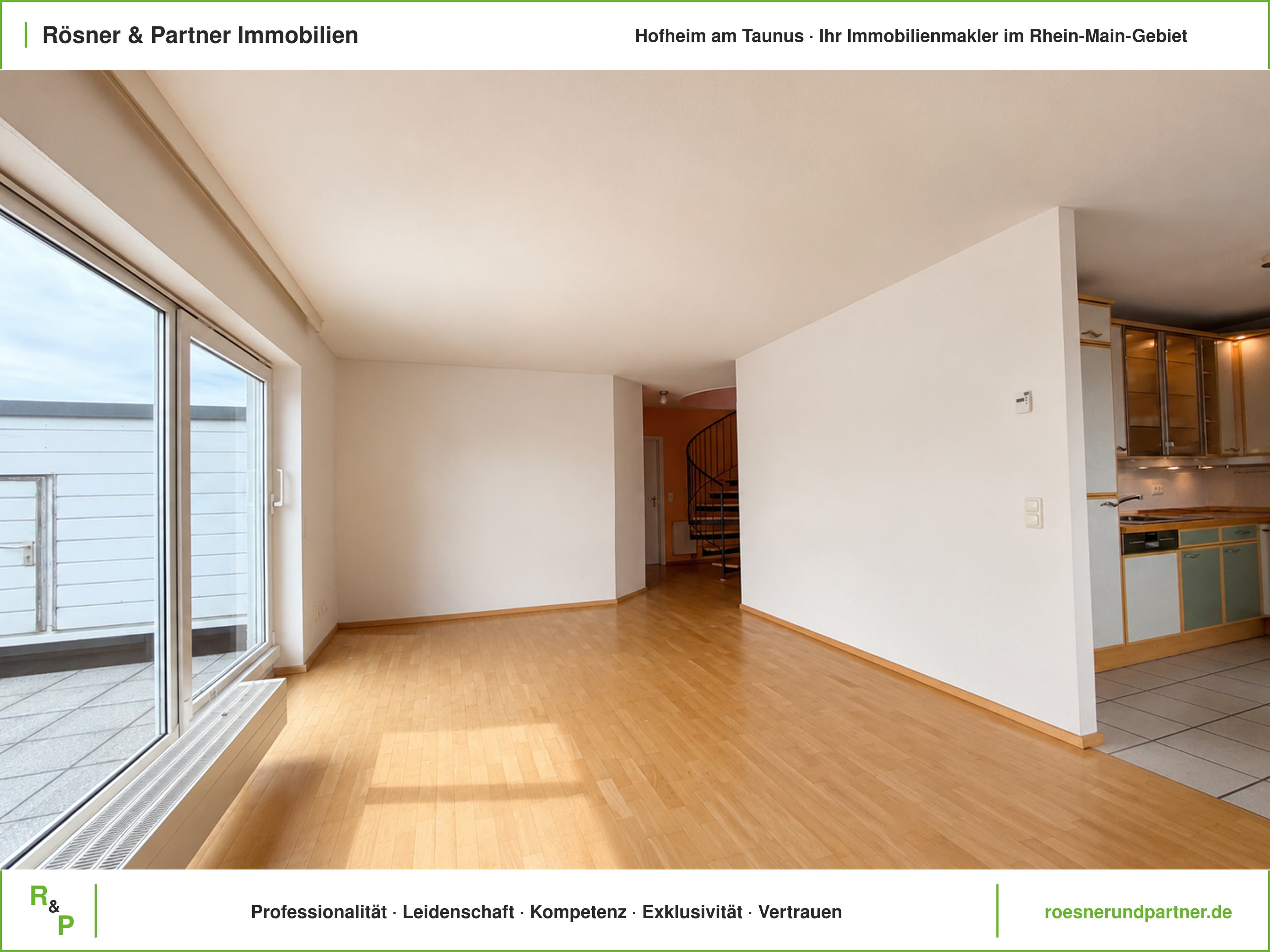 *Schöne DG-Maisonnette-Whg. mit gr. Terrasse und Fernblick*