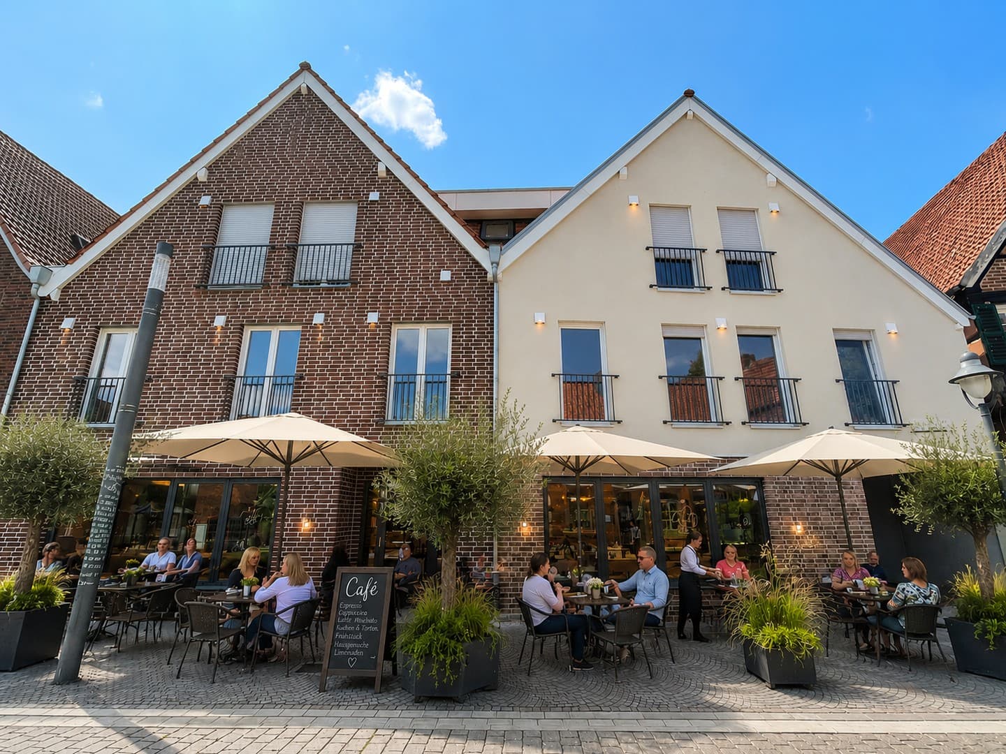 Gewerbefläche für Gastronomie am Marktplatz Drensteinfurt