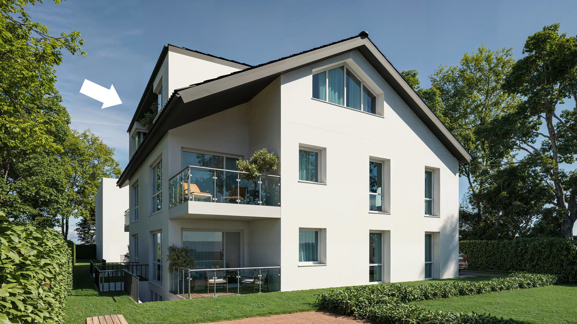 Sankt Augustin Hangelar: Einzigartige Loggia-Wohnung in komfortabelster Lage