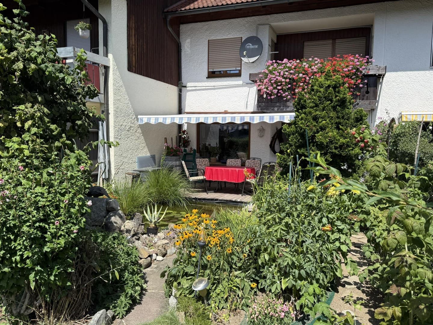 Wohnen im Allgäu: Gepflegtes Reihenhaus mit Garten und Kamin, provisionsfrei