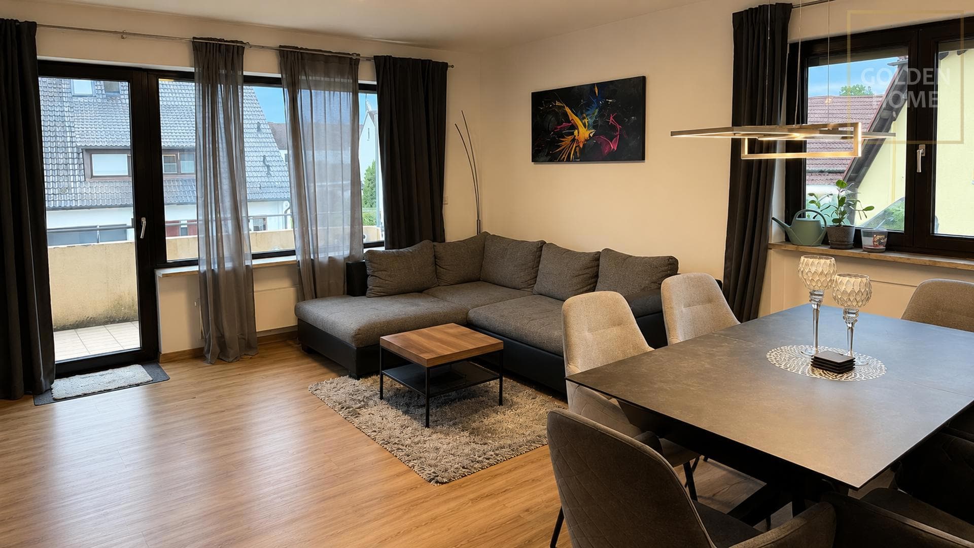 Großzügige 3-Zimmer-Wohnung mit Balkon, Garage in ruhiger Wohnlage