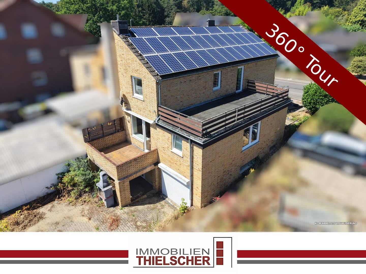 Attraktive Doppelhaushälfte mit Garage, Garten, Balkon und großzügiger Dachterrasse inkl. PV-Anlage