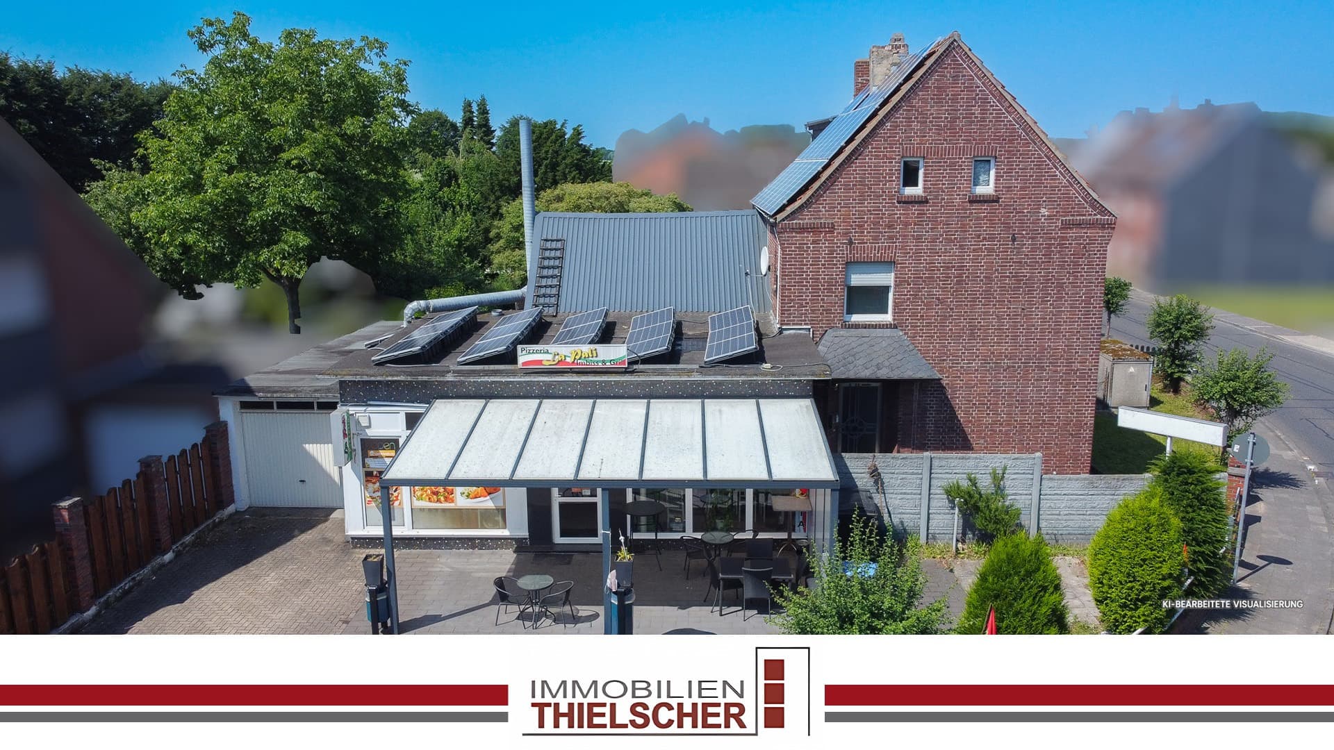 Vielseitiges Einfamilienhaus mit Gewerbeeinheit, Garage und Photovoltaikanlage in Gangelt