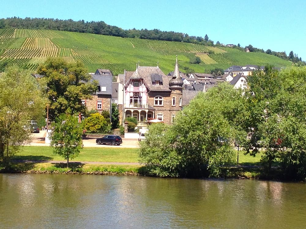 Bernkastel-Kues: Mosel-Villa mit Nebengebäuden, 8 WEH, Gewerbe, 10 Parkplätzen/Garagen in 1A Lage!