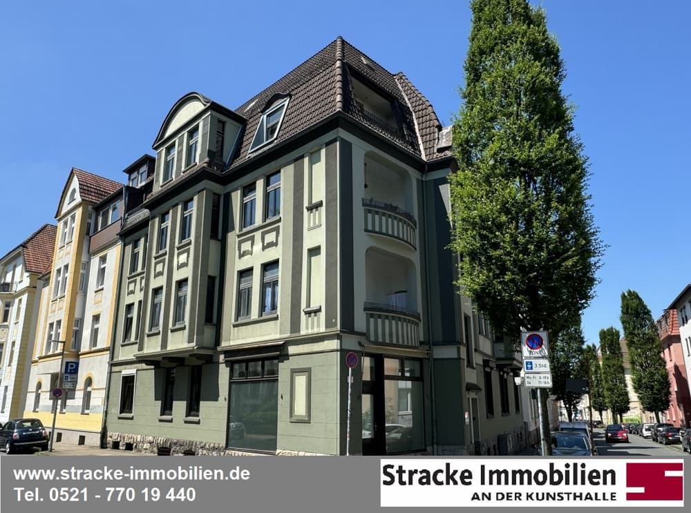Attraktive Altbauwohnung im Bielefelder Westen, nahe Siegfriedplatz!