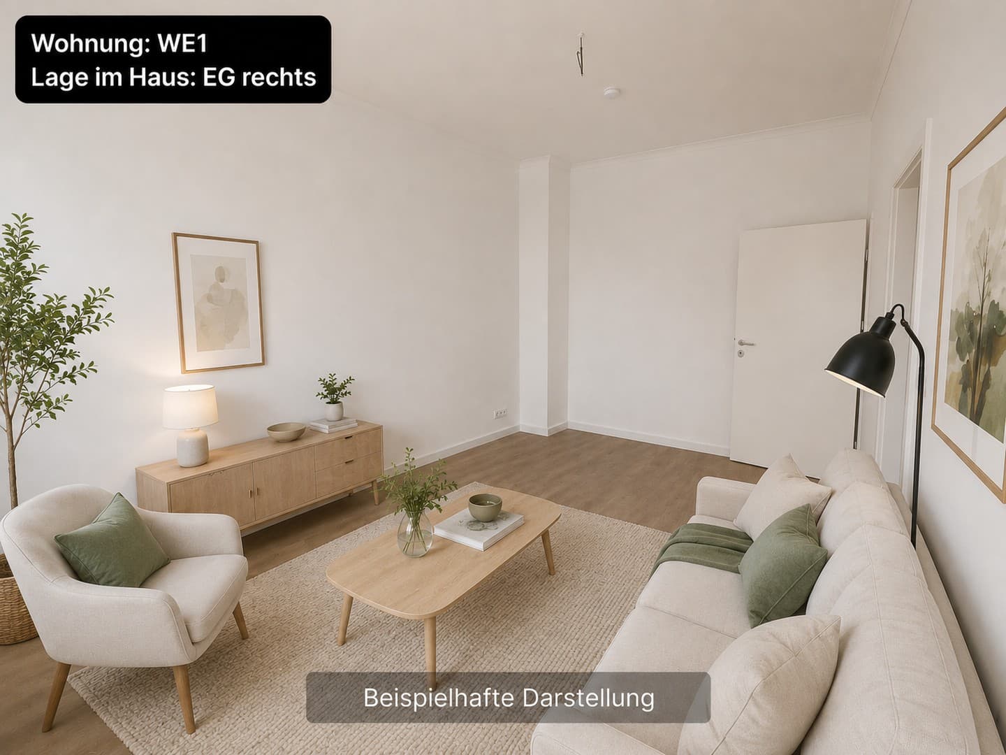 Großzügige 4-Zimmer-Wohnung im Hochparterre – Marienstraße 4, Wilhelmshaven