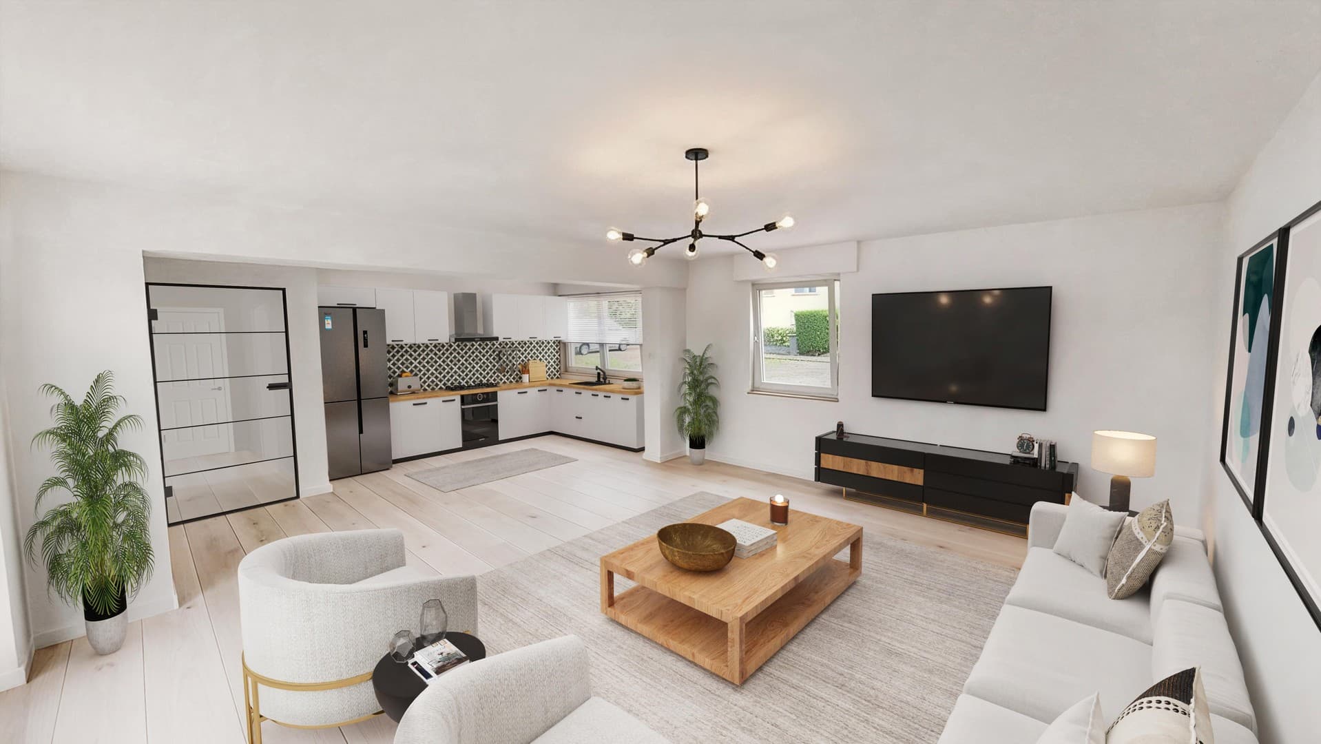 Erstbezug nach umfassender Sanierung: 101 m² Designwohnung mit großzügigem Wohnloft
