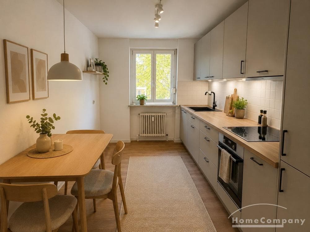 28236 HomeCompany Dresden Möbliert/Furnished 2-Zimmer Wohnung mit Balkon in Dresden-Weißig max. 3-Personen