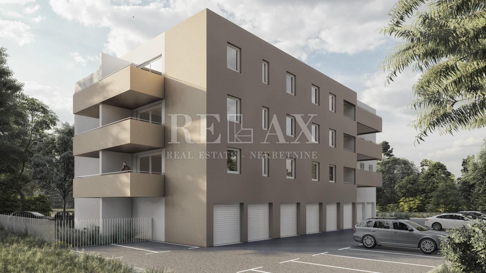 Senj – Wohnung mit zwei Schlafzimmern und Balkon