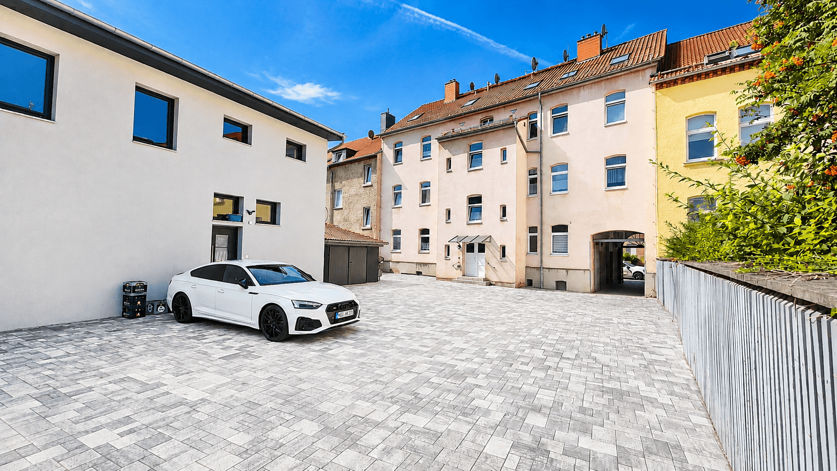 PKW-Stellplätze im Zentrum von Sangerhausen zu vermieten