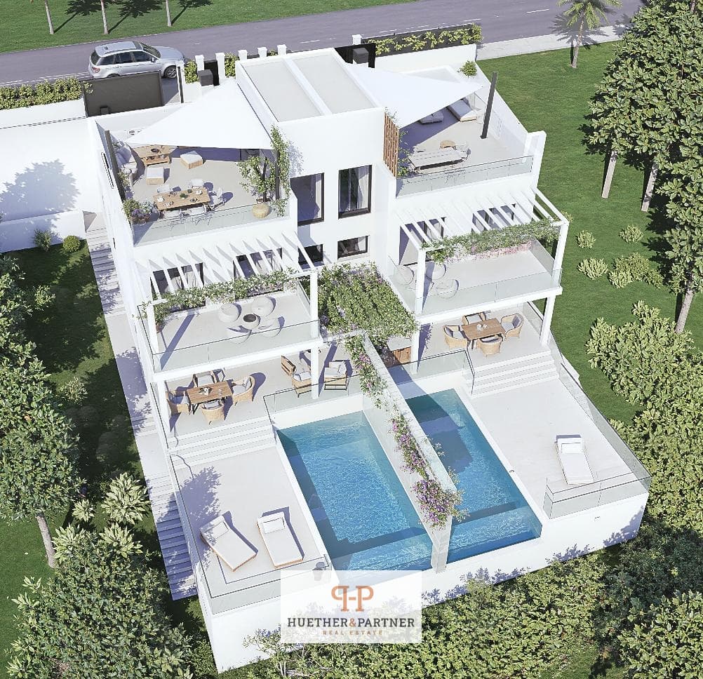 Doppelhaushälfte Cala d’Or mit privatem Pool nahe der Marina