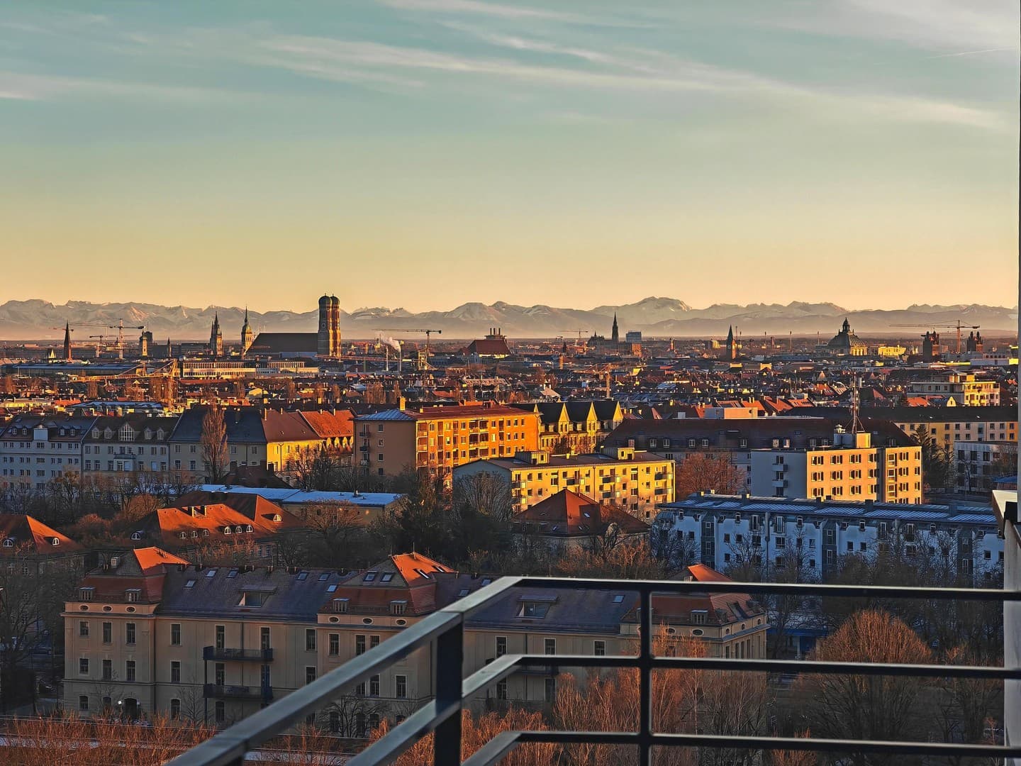 DAS Penthouse - 100% München und Alpen vereint