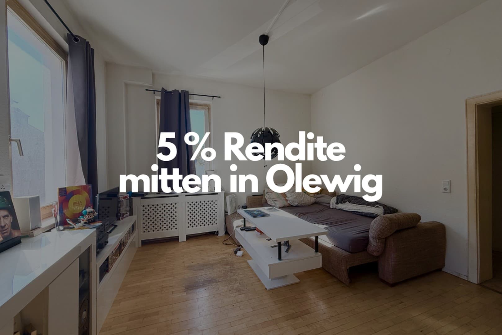 5 % Rendite - mitten in Olewig - 2ZKB