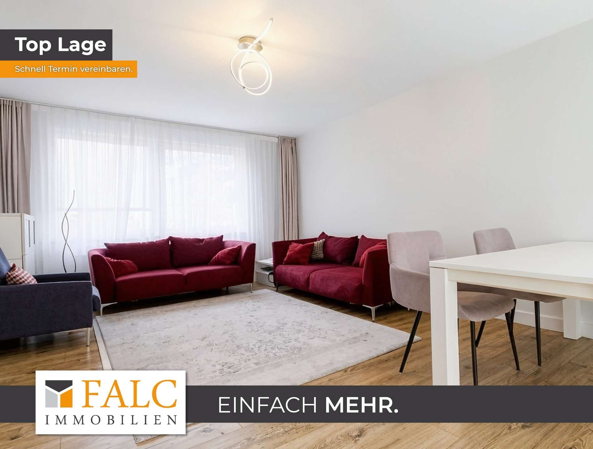 Stilvoll wohnen in Essen-Rüttenscheid – 3 Zimmer, Parkett, Küche & Möbel inklusive