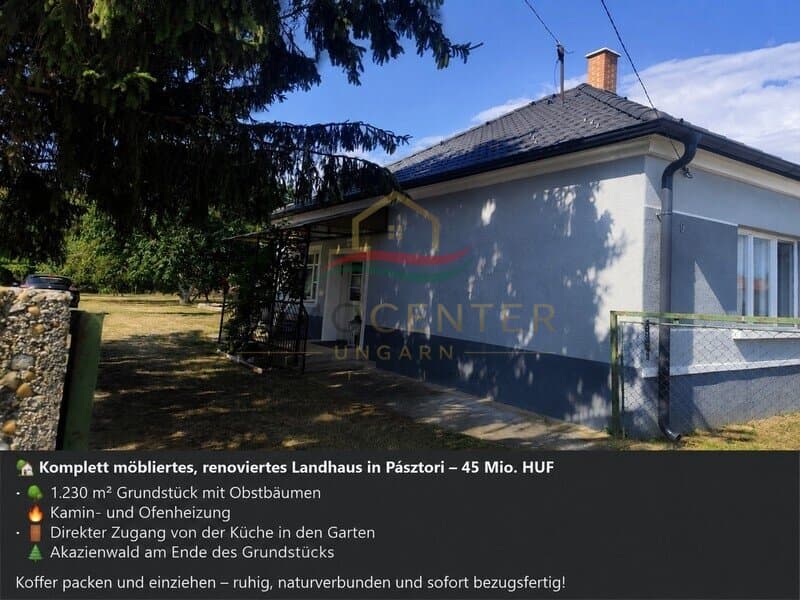 (BAA) Koffer packen und einziehen - ruhiges Landhaus mit großem Garten und Wald am Grundstücksende
