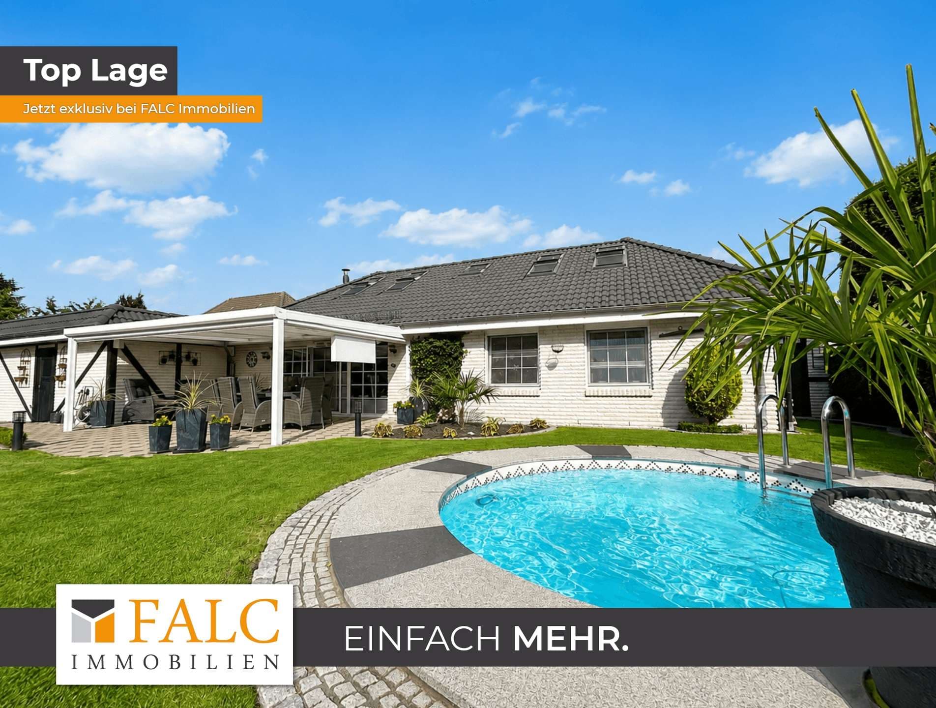 ***Wohnqualität auf höchstem Niveau – Stilvolles Einfamilienhaus mit Pool und Exklusivität***