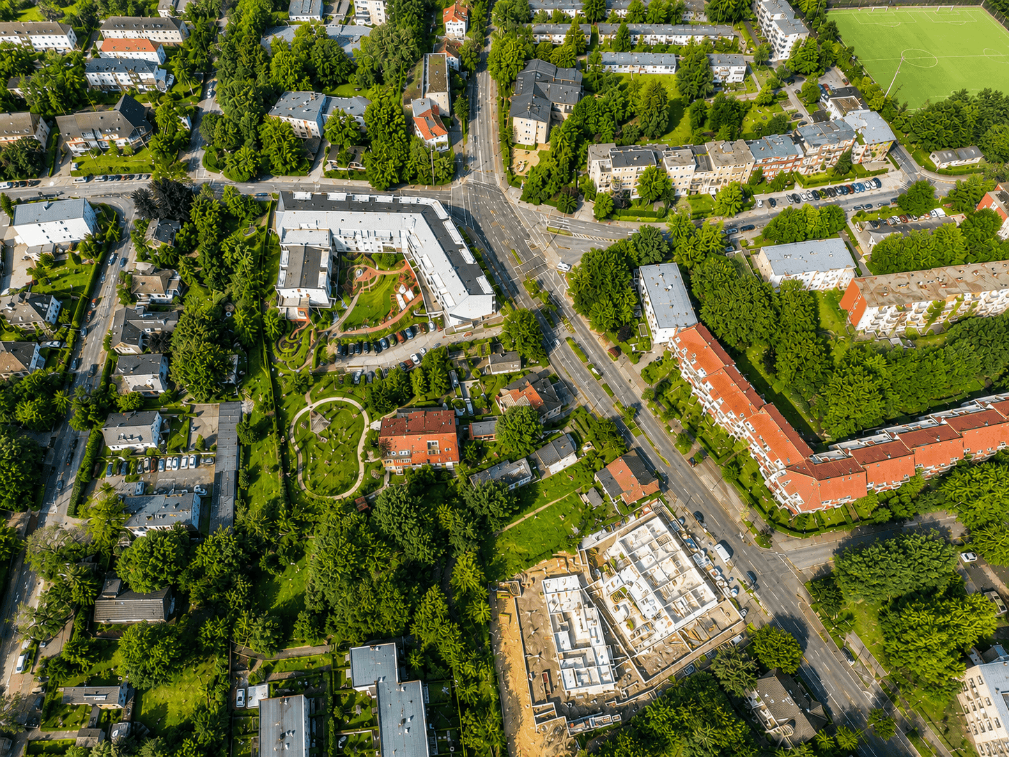Entwicklungsgrundstück in Hamburg Jenfeld Gewerbe im Erdgeschoss und Wohnen darüber