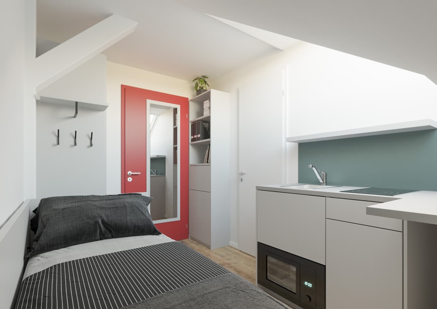 **Neu! Erstbezug: Studentenapartment**