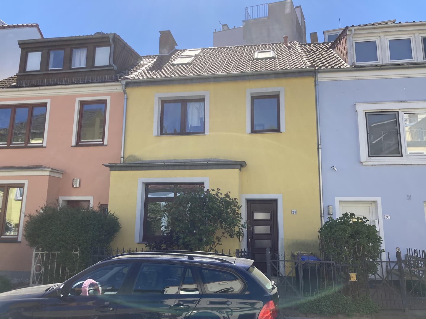 Reihenmittelhaus, Seitenstraße Fesenfeld, sehr guter Sanierungsstand, ca. 102,4 m², ca. 4297,- €/m²