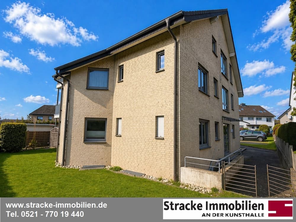 Garten, Terrasse, 3 Zimmer – attraktive Erdgeschosswohnung in kleiner Hausgemeinschaft