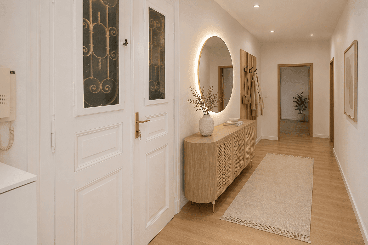 5-Zimmer-Wohnung mit Balkon und Stellplatz in Vierfamilienhaus