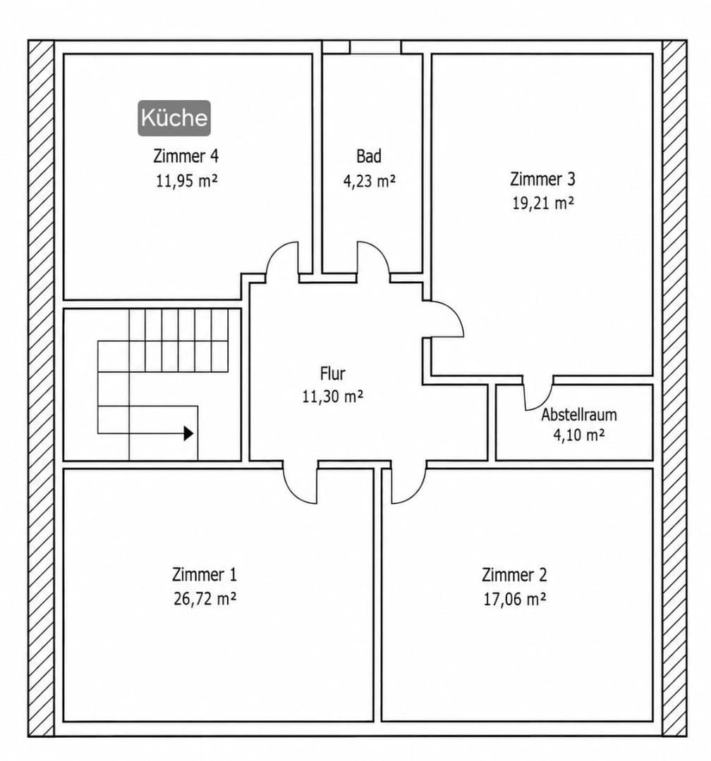 Altbauwohnung hochwertig saniert