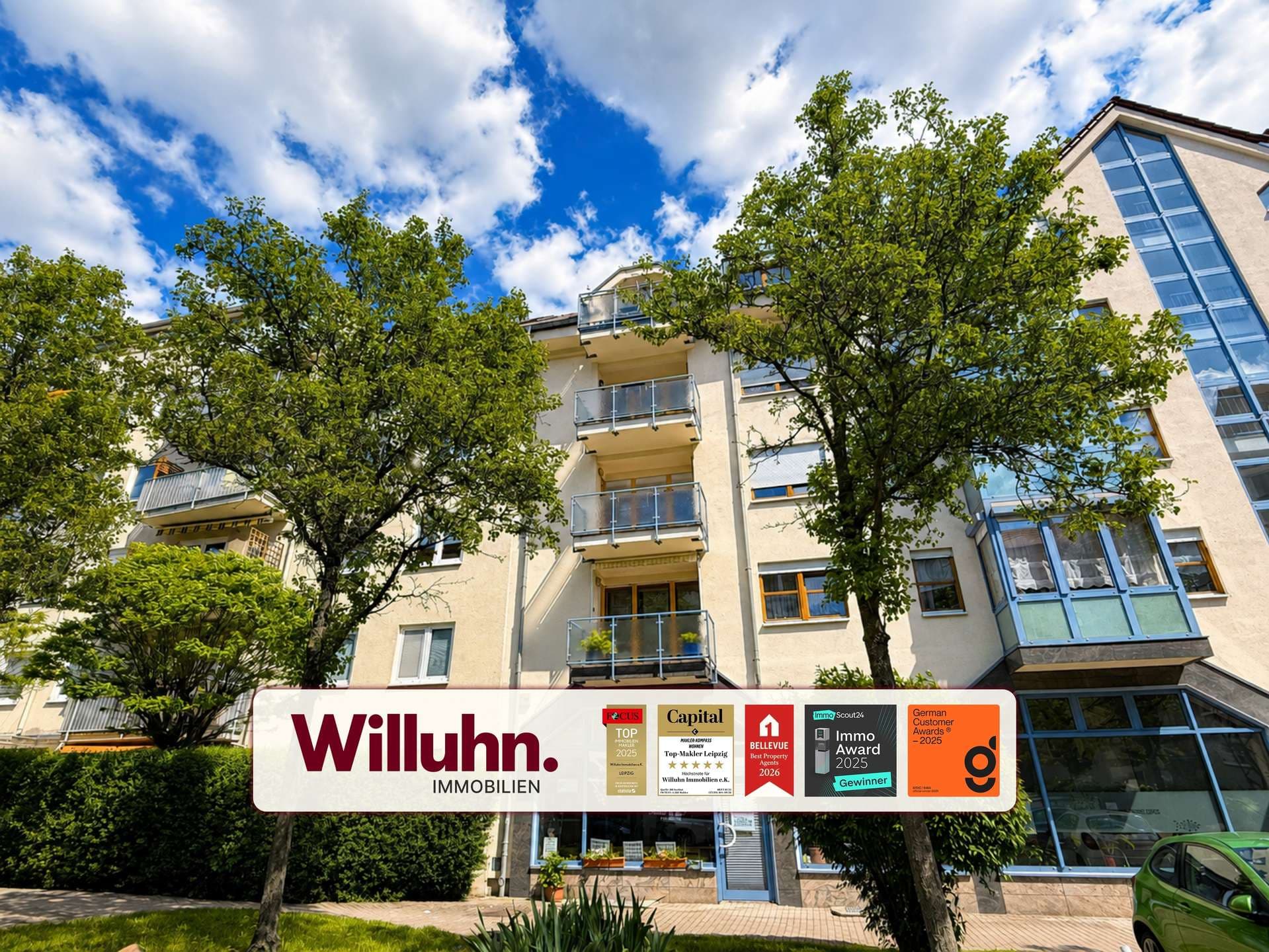 Bezugs- und Barrierefrei | Balkon | Duplex-Stellplatz | 2 Zimmer in Gohlis
