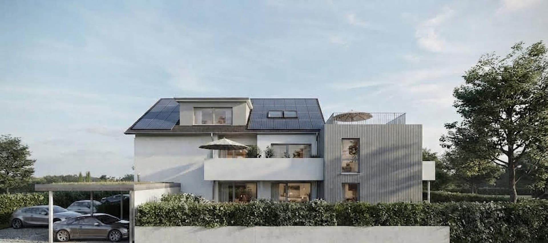Sonne, viel Platz und Blick - 3-4-Zimmer Wohnung mit tollem Balkon und Außenstellplatz