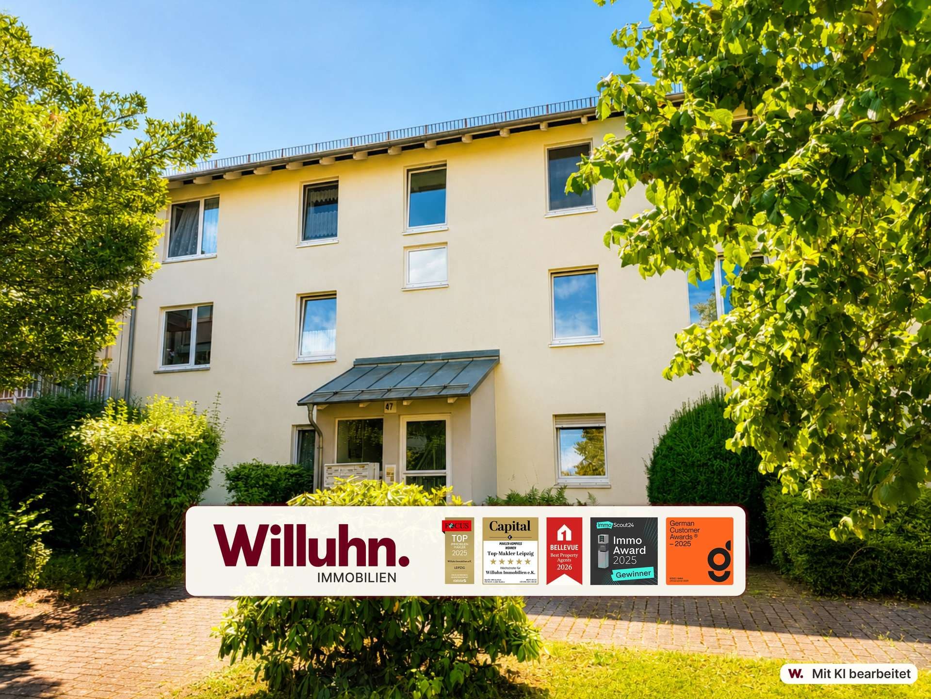 BEZUGSFREI | Traumhaft ruhige Lage! | Balkon, TG-Stellplatz, Zwei Bäder, Separate Küche
