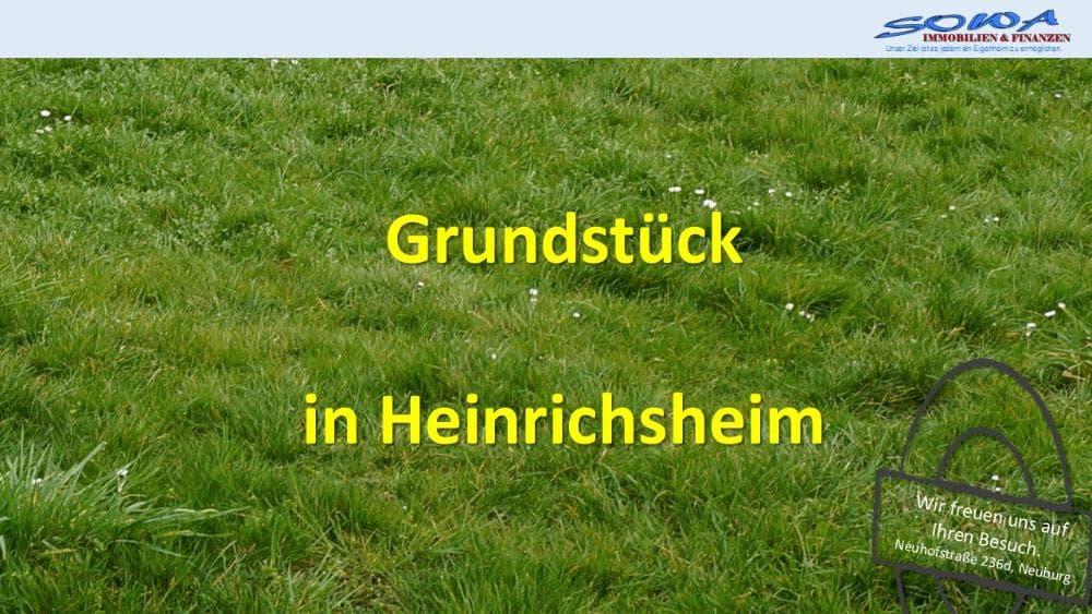 Attraktives Baugrundstück in Neuburg - Heinrichsheim - Ein Objekt von SOWA Immobilien & Finanzen Ihrem Immobilienprofi vor Ort