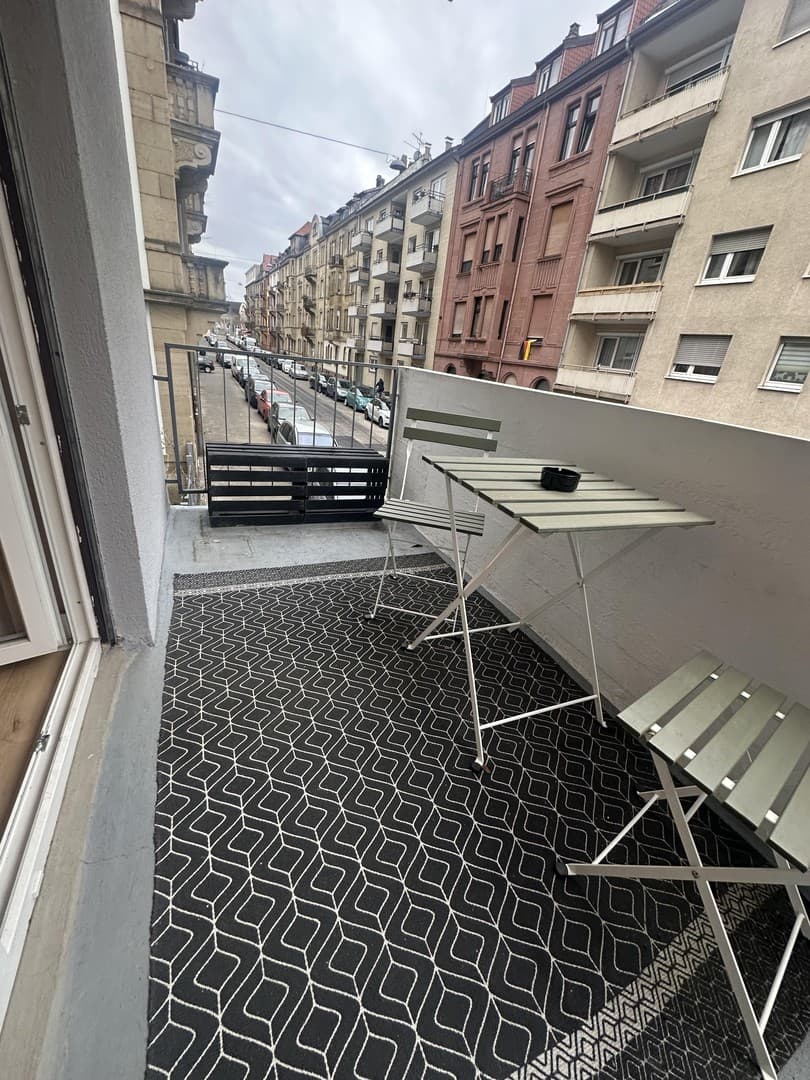 Stilvoll möbliertes Apartment in der beliebten Neckarstadt-OST – Einziehen und wohlfühlen