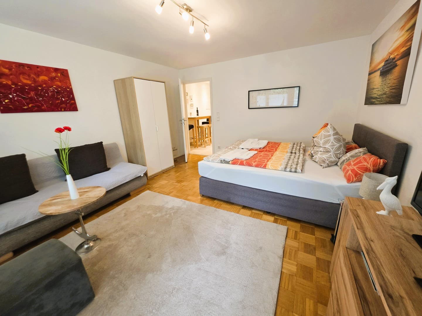 WOHNEN AUF ZEIT - bis Ende April 2027 1,5 Zimmer Appartement, Küche, Bad , Stellplatz