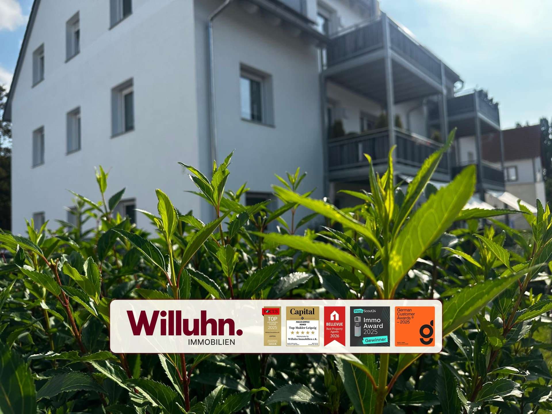 3 Zimmer plus 2 beheizte Hobbyräume mit Fenster – vielseitige Maisonette mit Garten und Garage