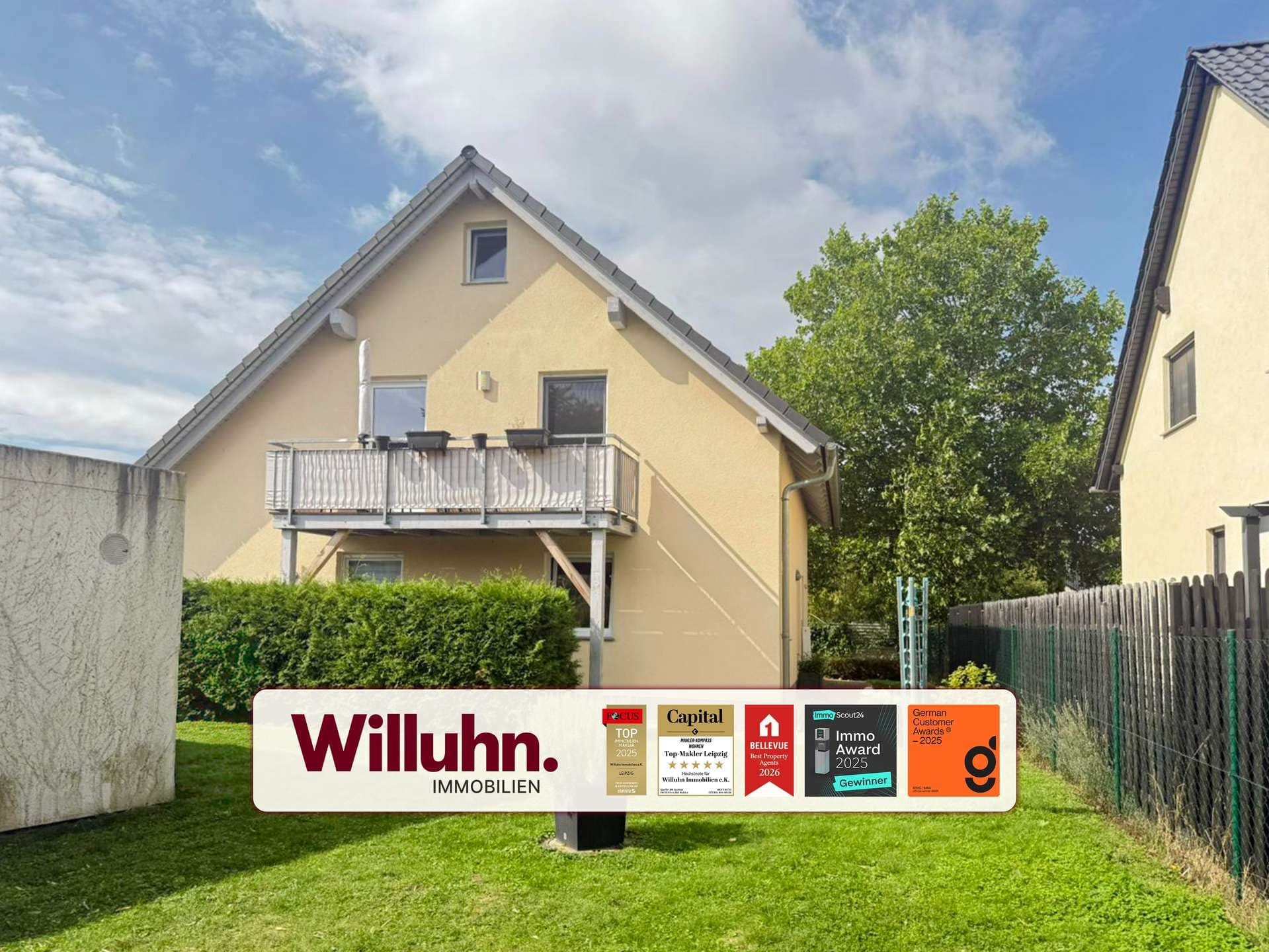 3 Zimmer plus 2 beheizte Hobbyräume mit Fenster – vielseitige Maisonette mit Garten und Garage