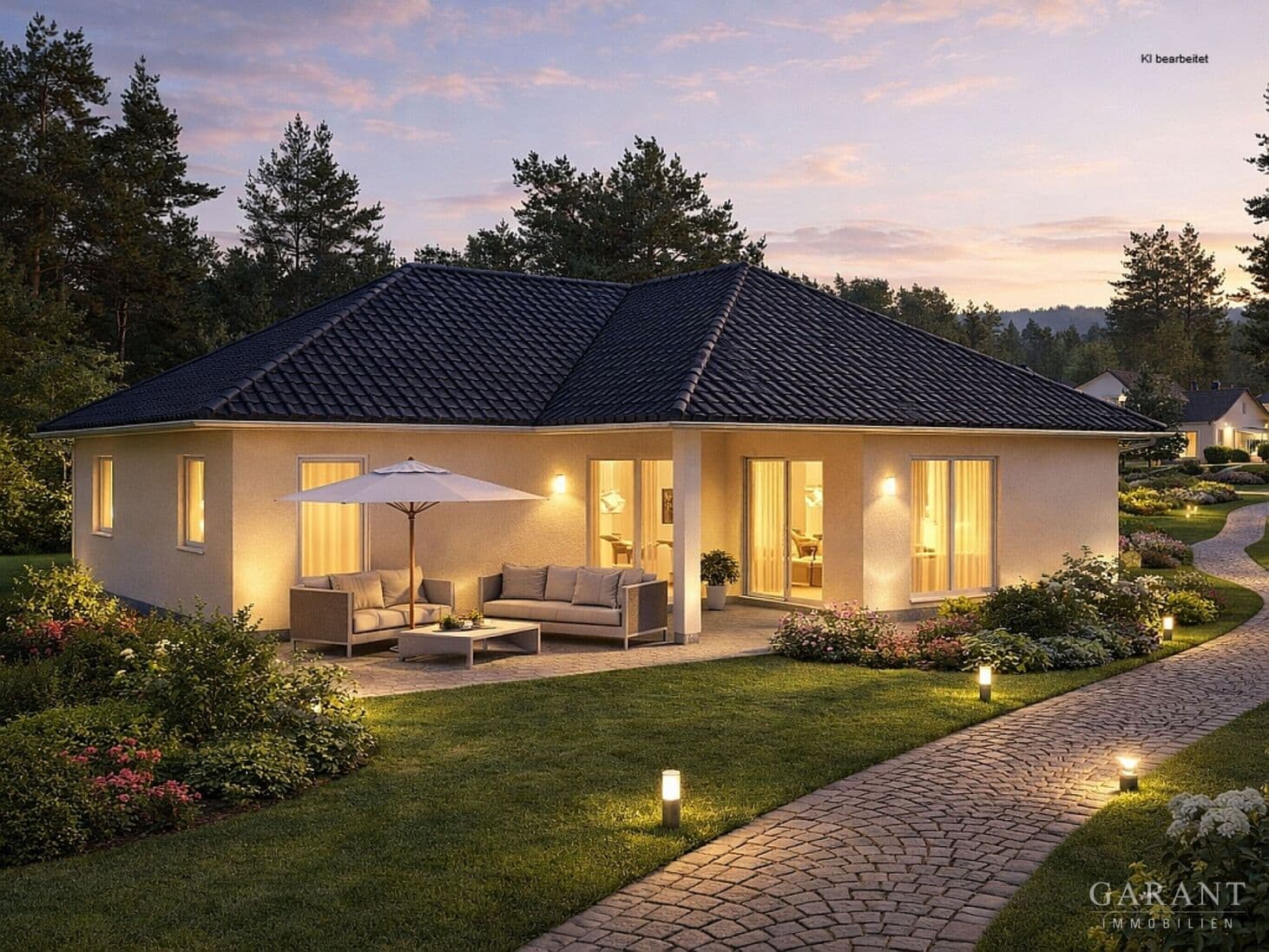 Energieeffizienter Neubau in Lindenthal, Einfamilienhaus mit Wärmepumpe, 3-fach-Verglasung & A+