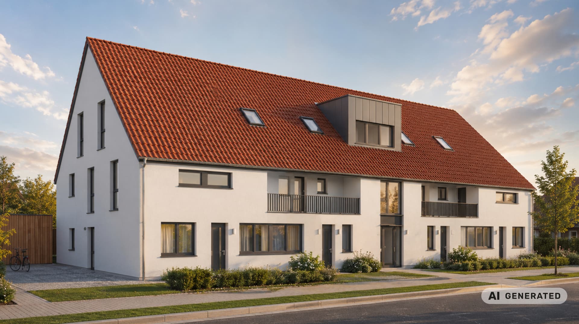 Moderne Eigentumswohnung mit Balkon in zentraler Lage von Dissen a.T.W.