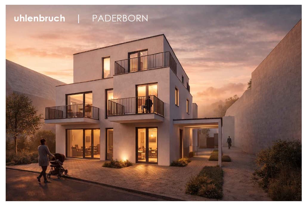 2 oder 3 Zimmer Obergeschosswohnung mit Balkon in der Südstadt - KFW 40 QNG Standard