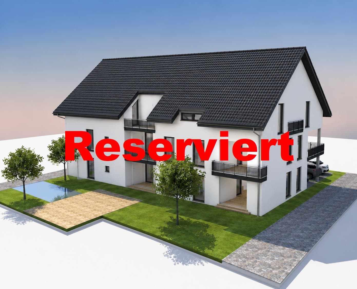 Neubau-Eigentumswohnungen KFW 40 mit QNG in der Südstadt