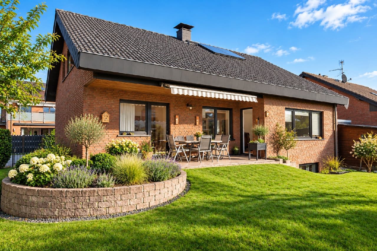 Großes Einfamilienhaus mit Garage in der Stadtheide
