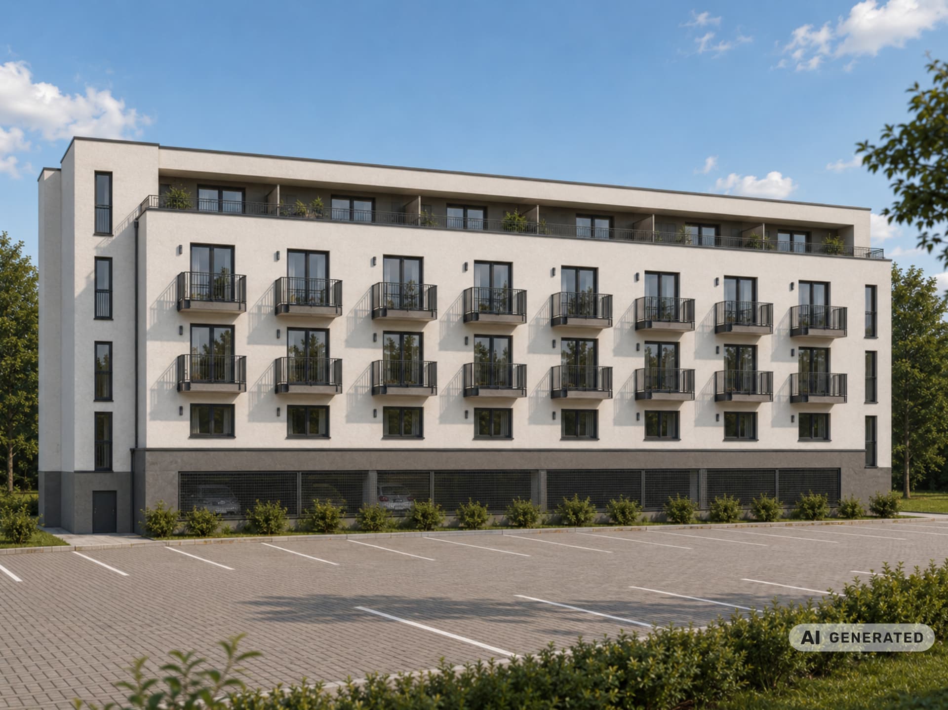Projektiertes Grundstück für ein Boardinghaus mit bis zu 75 Appartements in Herne