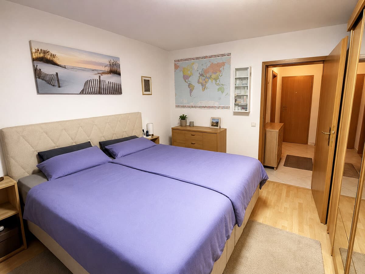 Erspartes krisensicher anlegen!
**Vermietete Wohnung***
