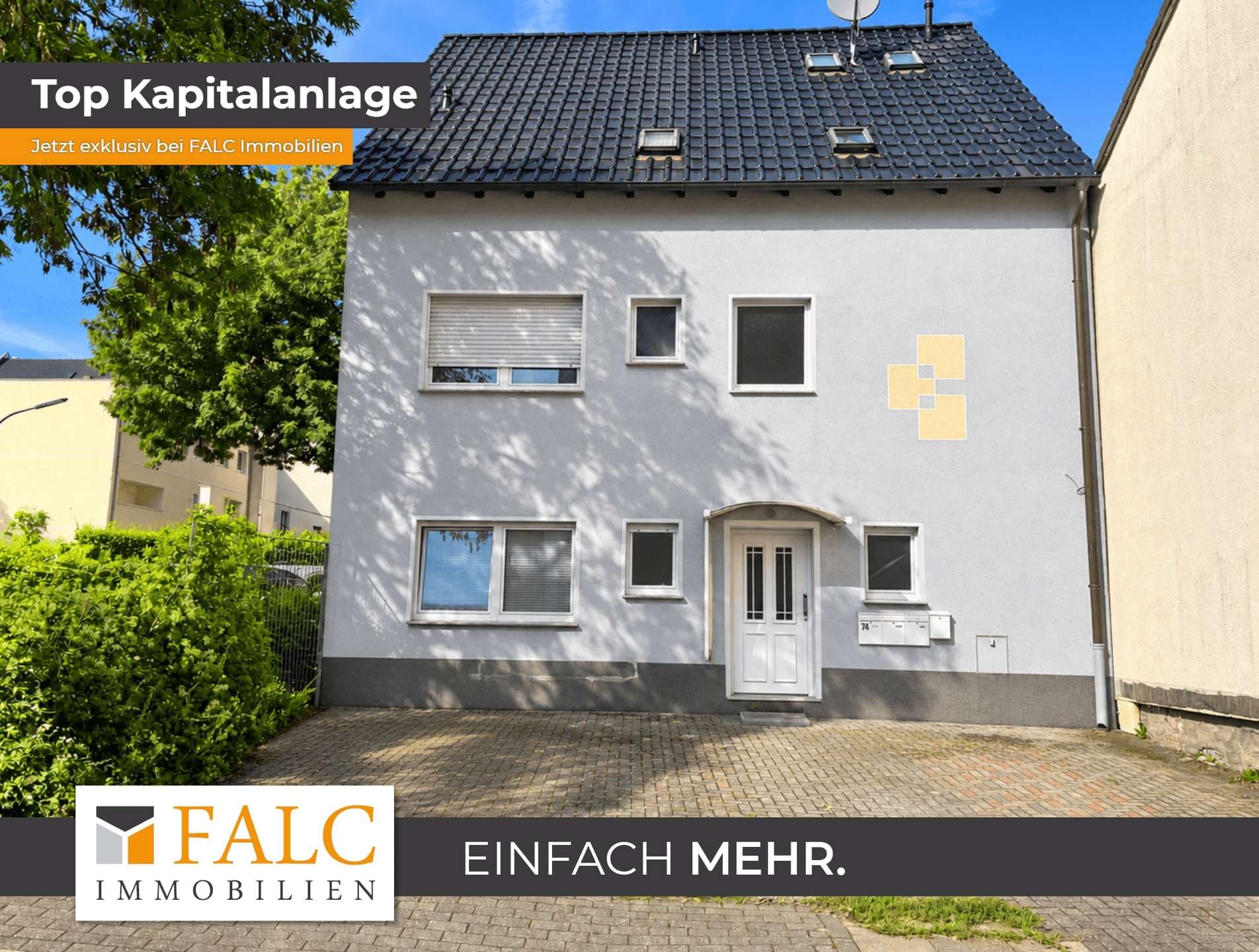 Vollständig renoviertes Mehrfamilienhaus mit Garten & Balkon