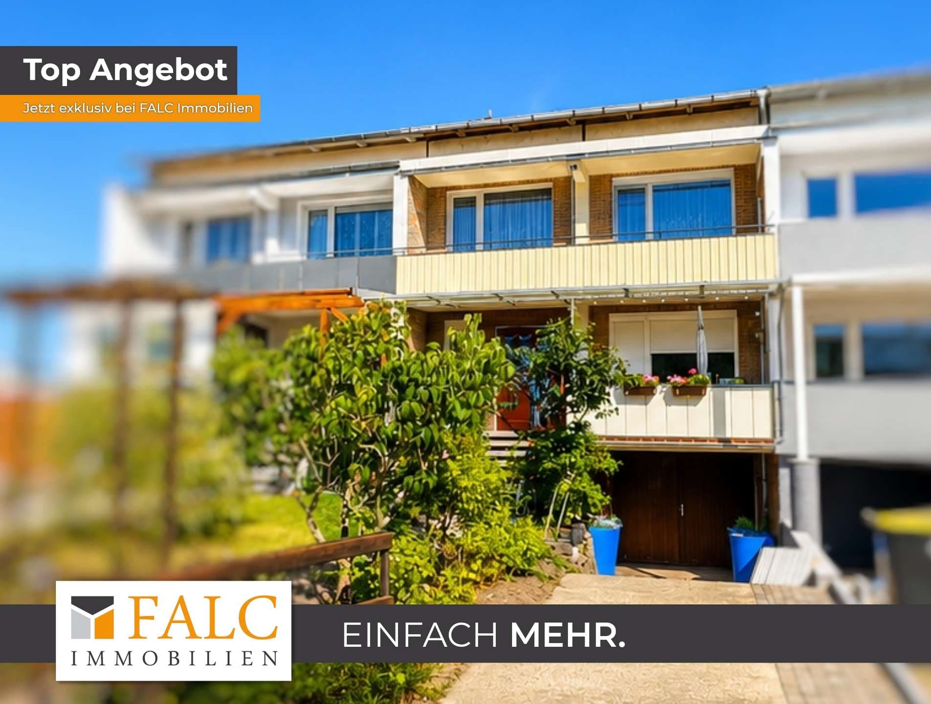 ***Viel Platz für die Familie: Reihenmittelhaus mit Terrasse, Balkon und Garage***