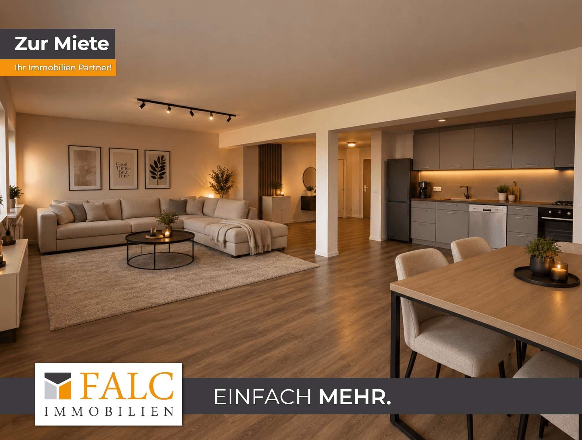 Wohnen mit Wohlfühlfaktor – schöne Wohnung sucht neue Mieter