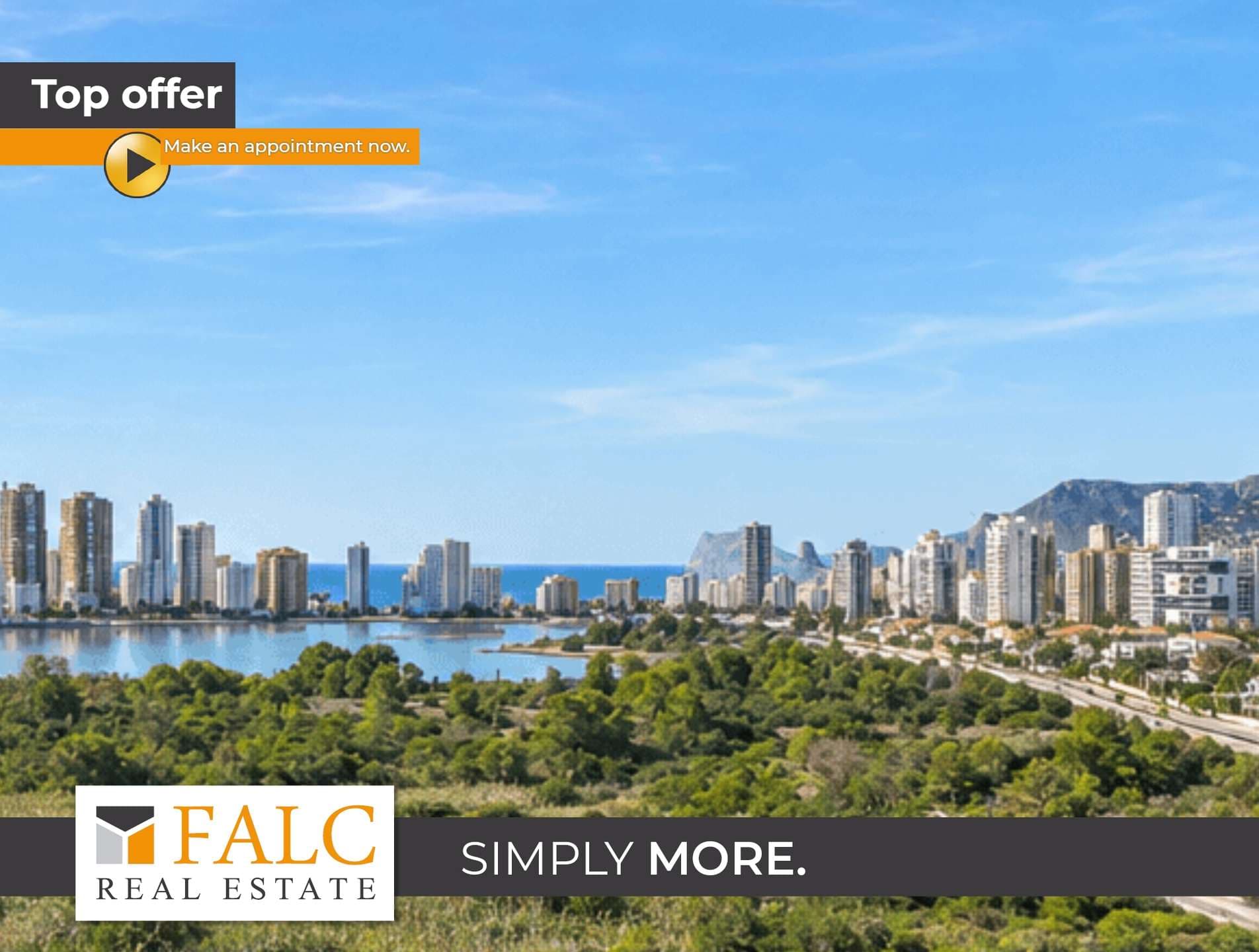 Penthouse in Calpe ab Oktober 2026 zu beziehen - 9. und 10.Stock in einem Penthouse!