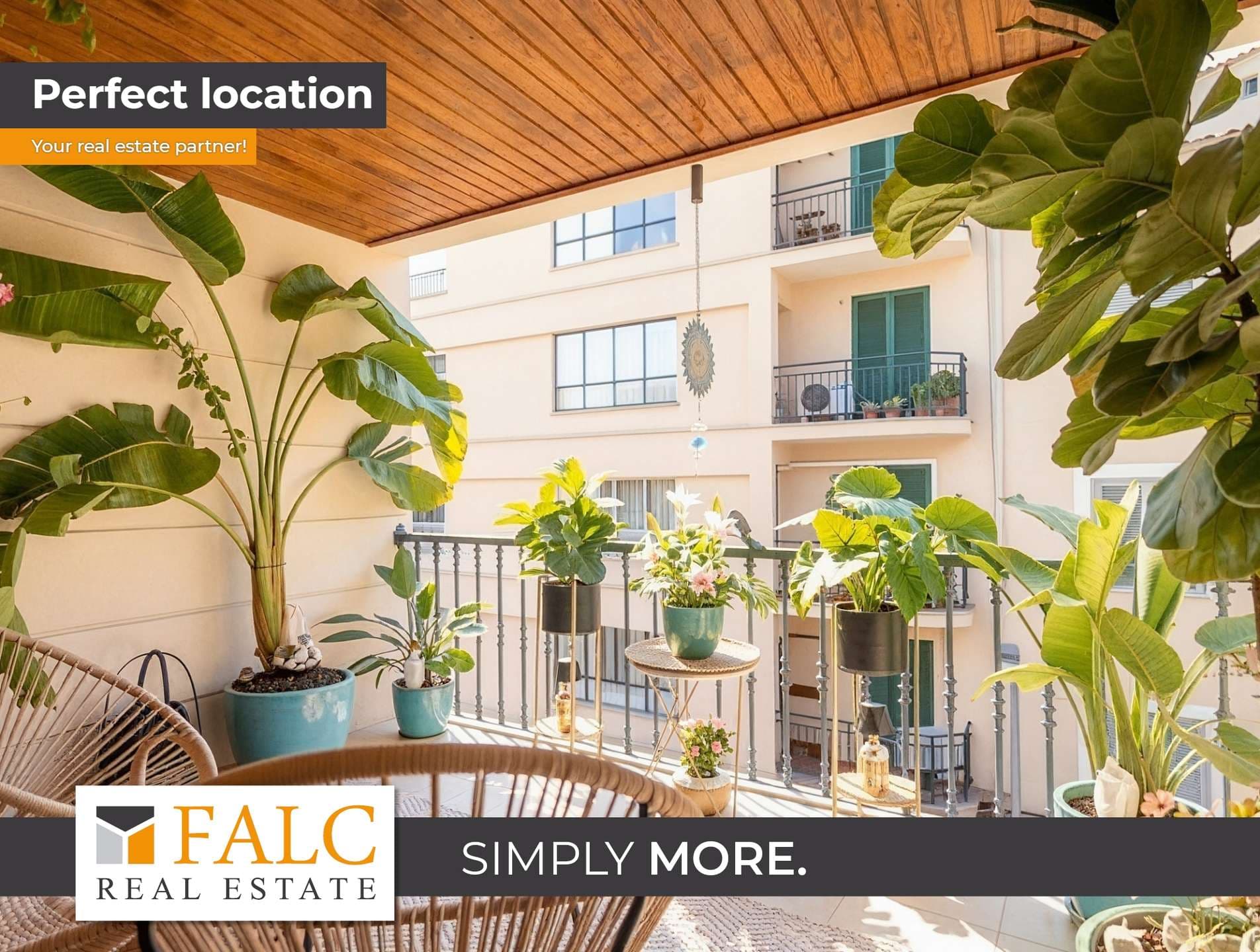 Elegantes Apartment am Passeig de Mallorca mit Balkon & Tiefgarage