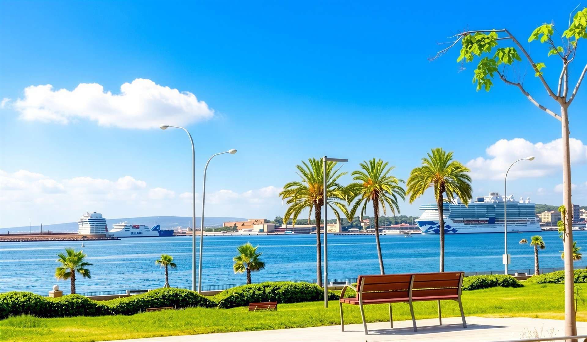 Helles Apartment in Strandnähe & Palma City